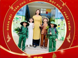 HDTN; GIAO LƯU VĂN NGHỆ CÙNG CÁC EM MẦM NON